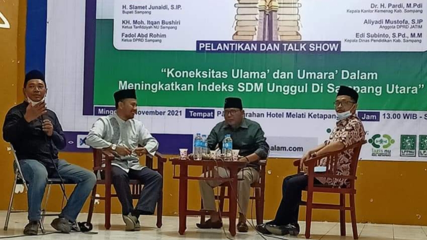 Lakpesdam NU Ketapang Satukan Ulama Umara Bangun SDM Unggul di Sampang