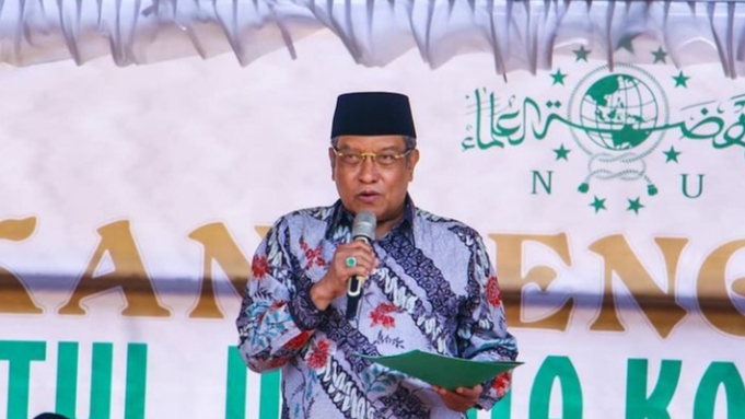 Ketua PBNU KH Said Aqil Siradj Ziarah dan Baca Kitab Karya Syaikhona Khalil Bangkalan