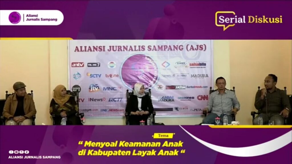 Aliansi Jurnalis Sampang Menyoal Keamanan Anak di Kabupaten Layak Anak
