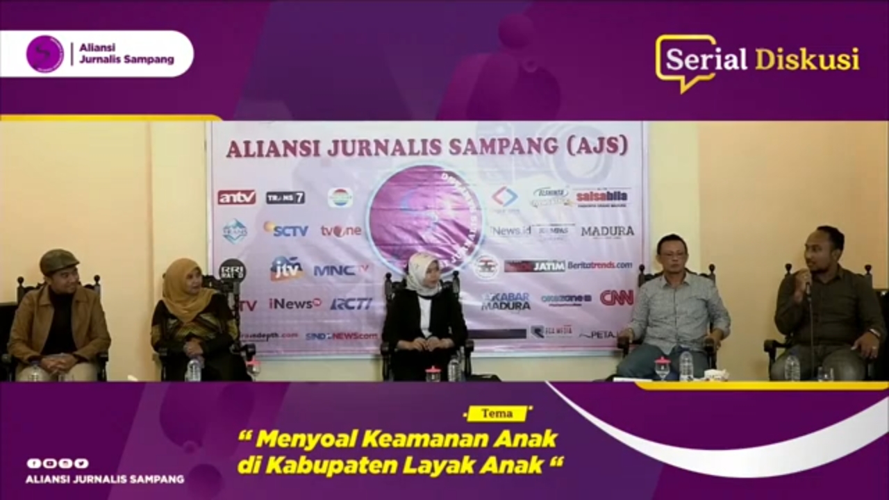 Aliansi Jurnalis Sampang Menyoal Keamanan Anak di Kabupaten Layak Anak