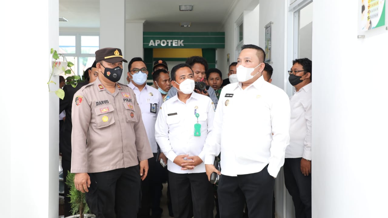 Bupati Sampang Tinjau Langsung Pelayanan Puskesmas Kedungdung