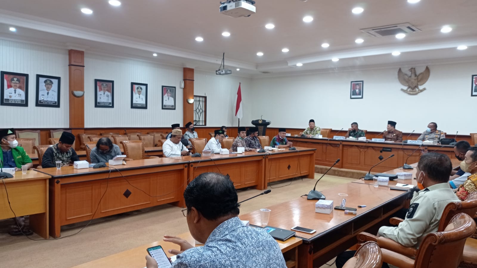 Bersama Pemerintah, PCNU Sampang Gelar Rakor Apel Kader dan Harlah ke-99 NU