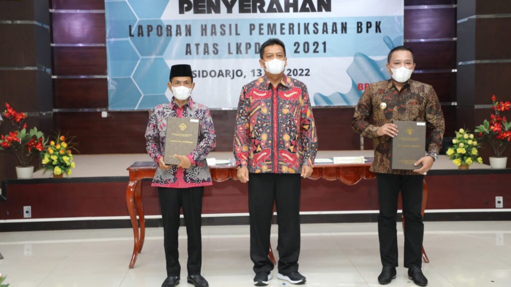 Pemkab Sampang Proleh Penghargaan Opini WTP ke 4 dari BPK RI