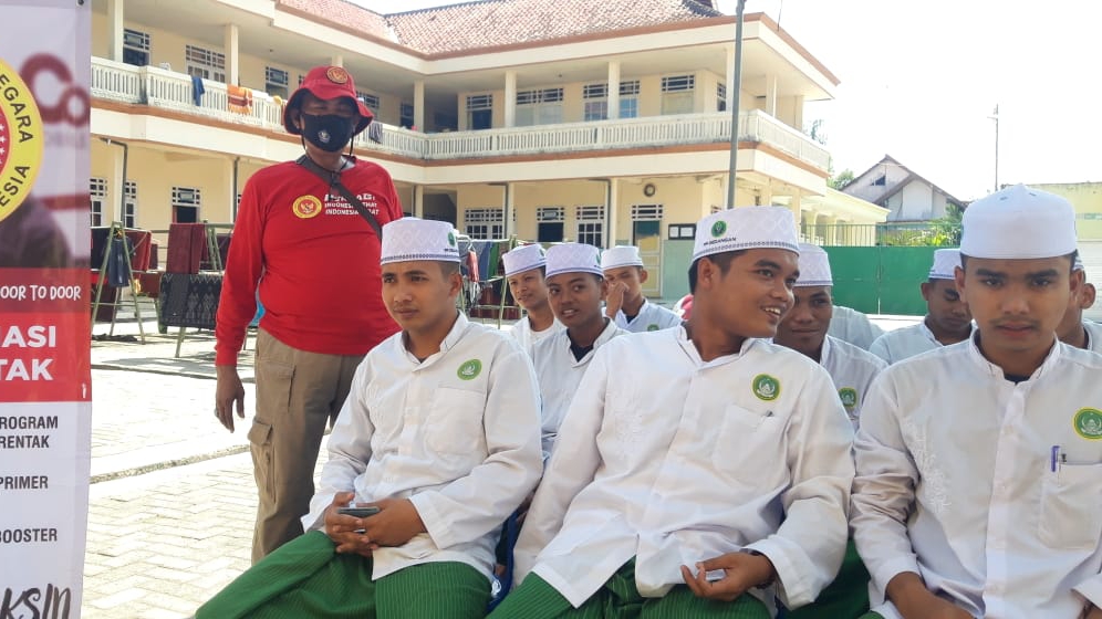 BIN Sampang Sukses Capai Target Ribuan Dosis Vaksinasi Covid-19