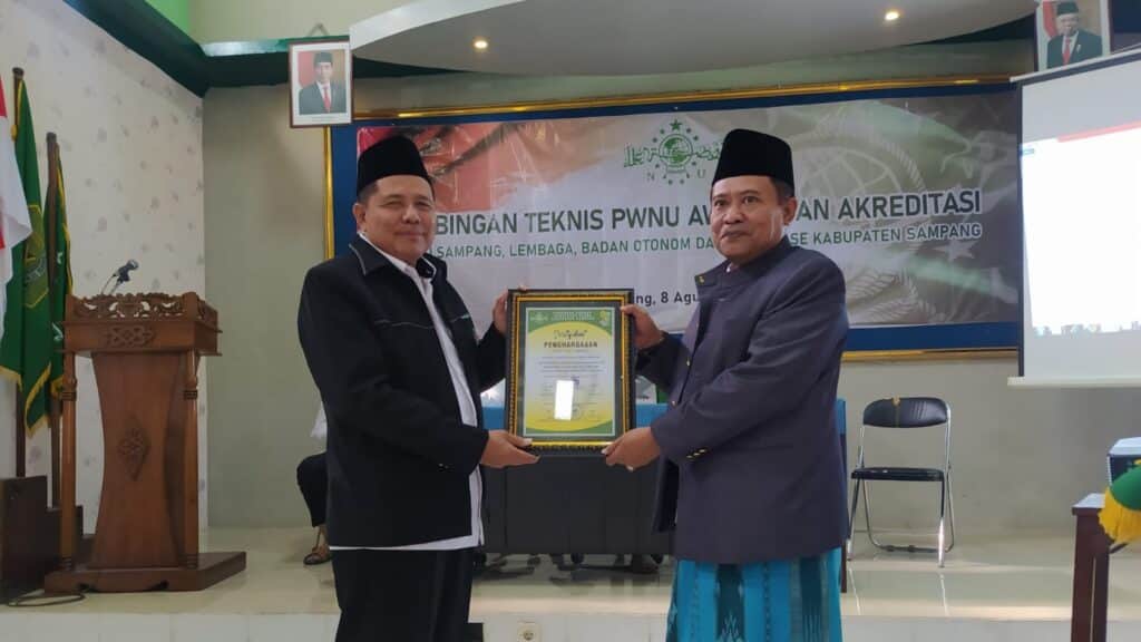 Bersama Kemenag, PCNU Sampang Gelar Bimtek PWNU Award