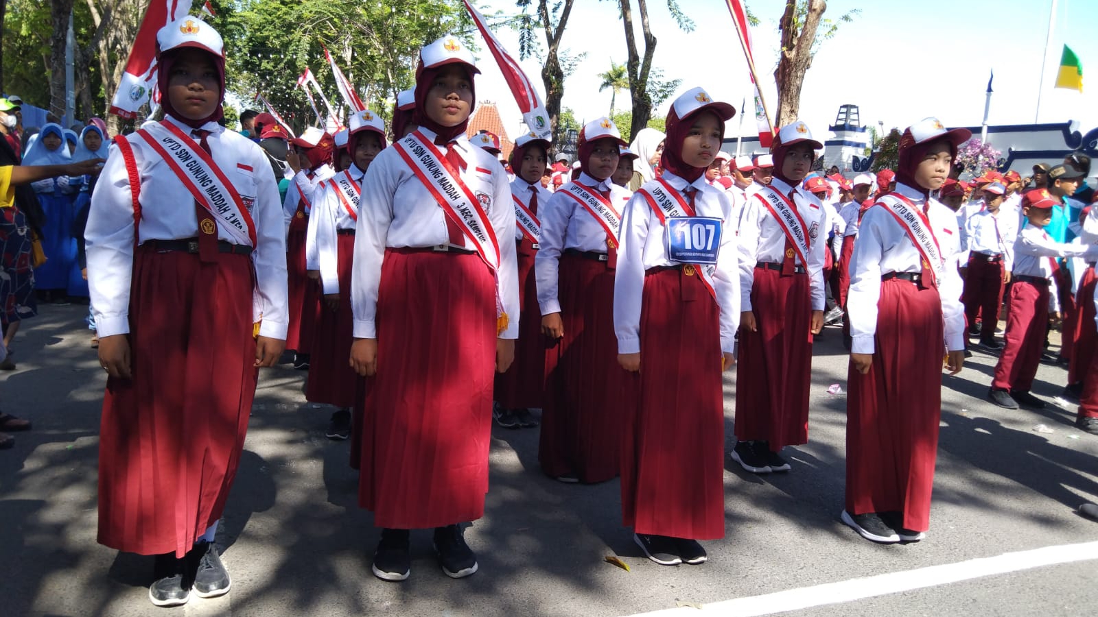 Sempat Vakum, Pemkab Sampang Kembali Gelar Lomba Gerak Jalan