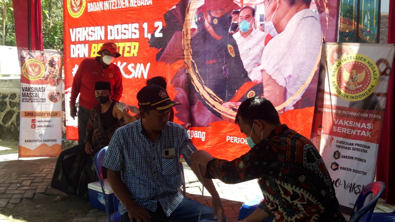 H-5 HUT RI, BIN Sampang Gelar Vaksinasi Capai 1.624 Dosis