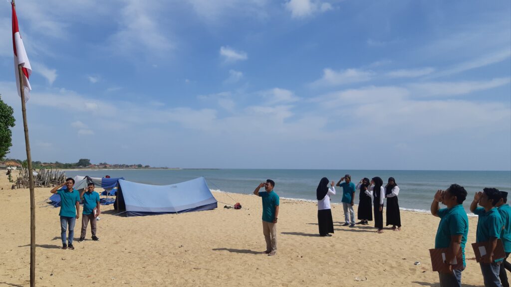 Kenang Perjuangan Leluhur, Aliansi Jurnalis Sampang Gelar Upacara Kebangsaan