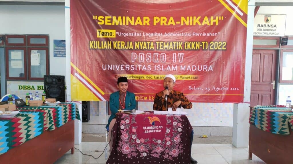 Mahasiswa KKNT UIM Pamekasan Gelar Seminar Pra- Nikah