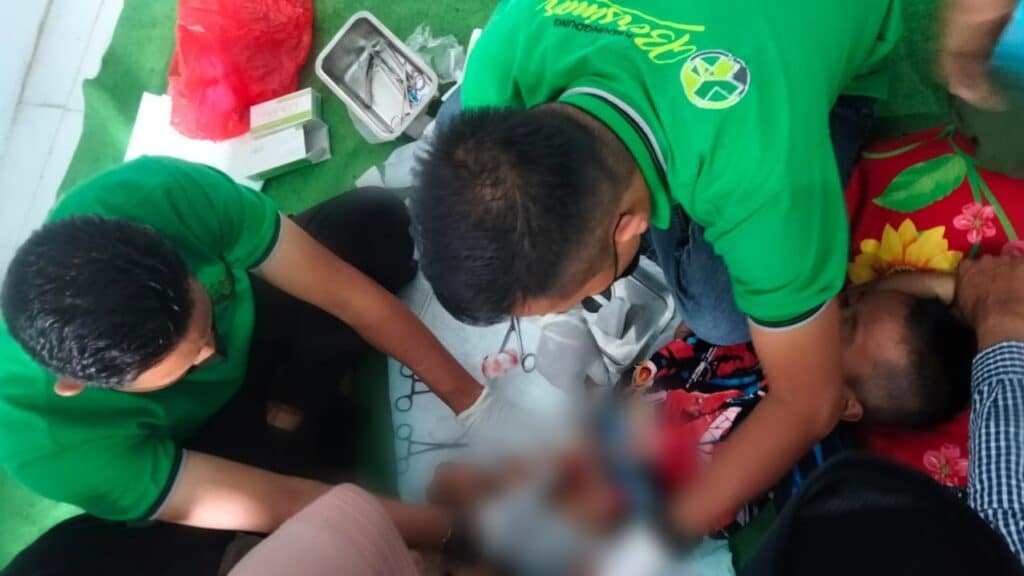 Khitanan Massal Gratis, LKNU Kedungdung Bantu Puluhan Anak Tak Mampu