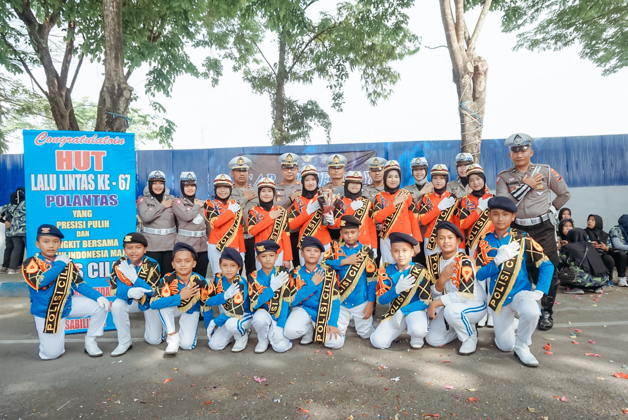 HUT Lantas 67, Satlantas Polres Sampang Gelar Rangkaian Kegiatan