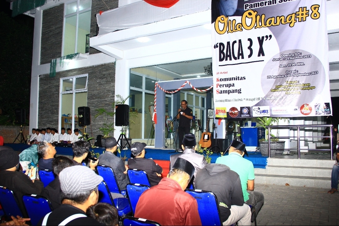 Mengenang Sang Pejuang Olle Ollang, KPS Sampang Kembali Gelar Pameran Seni Rupa