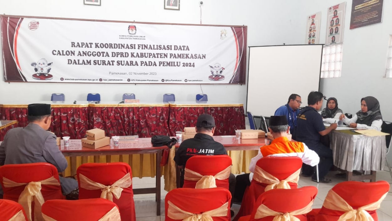 Resmi Ditetapkan, 531 DCT DPRD Pamekasan Siap Berebut Kursi Legislatif