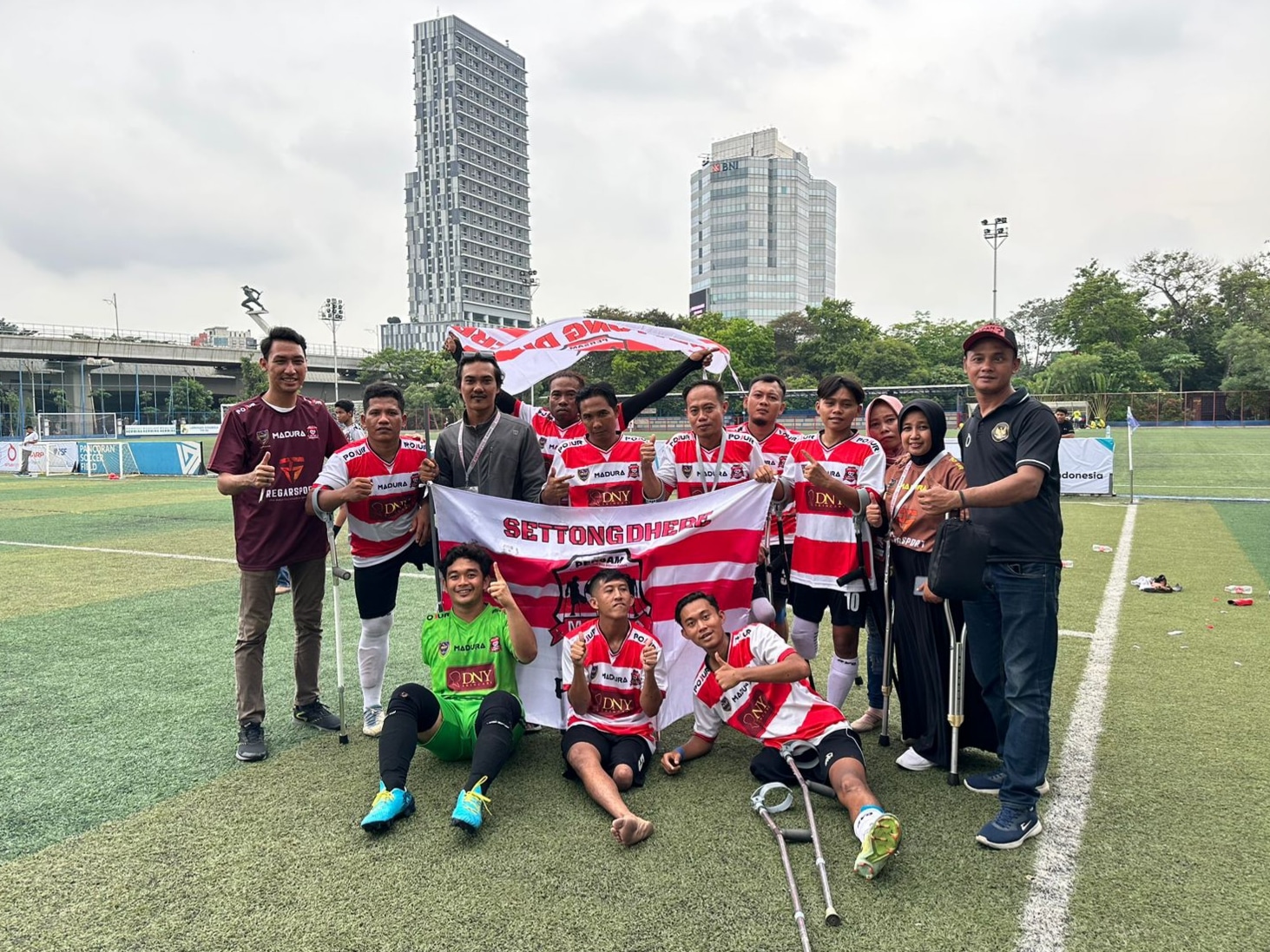Perjuangan PERSAM, Keterbatasan, Amputasi, Disabilitas Hingga Juara Piala Menpora 2023