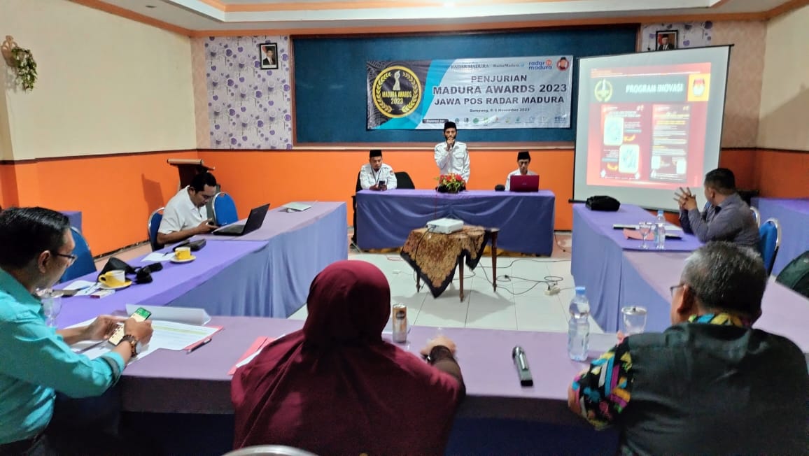 Masuk Nominator Madura Award, PPK Sampang Sajikan Aksesibilitas Informasi Pemilu Digital