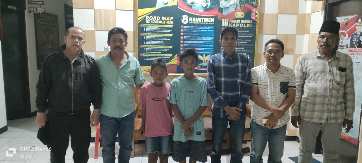 Bermodal Rp. 100.000, Dua Bocah SD di Sampang Nekat ke Jakarta Pakai Motor Ikuti Rute GPS