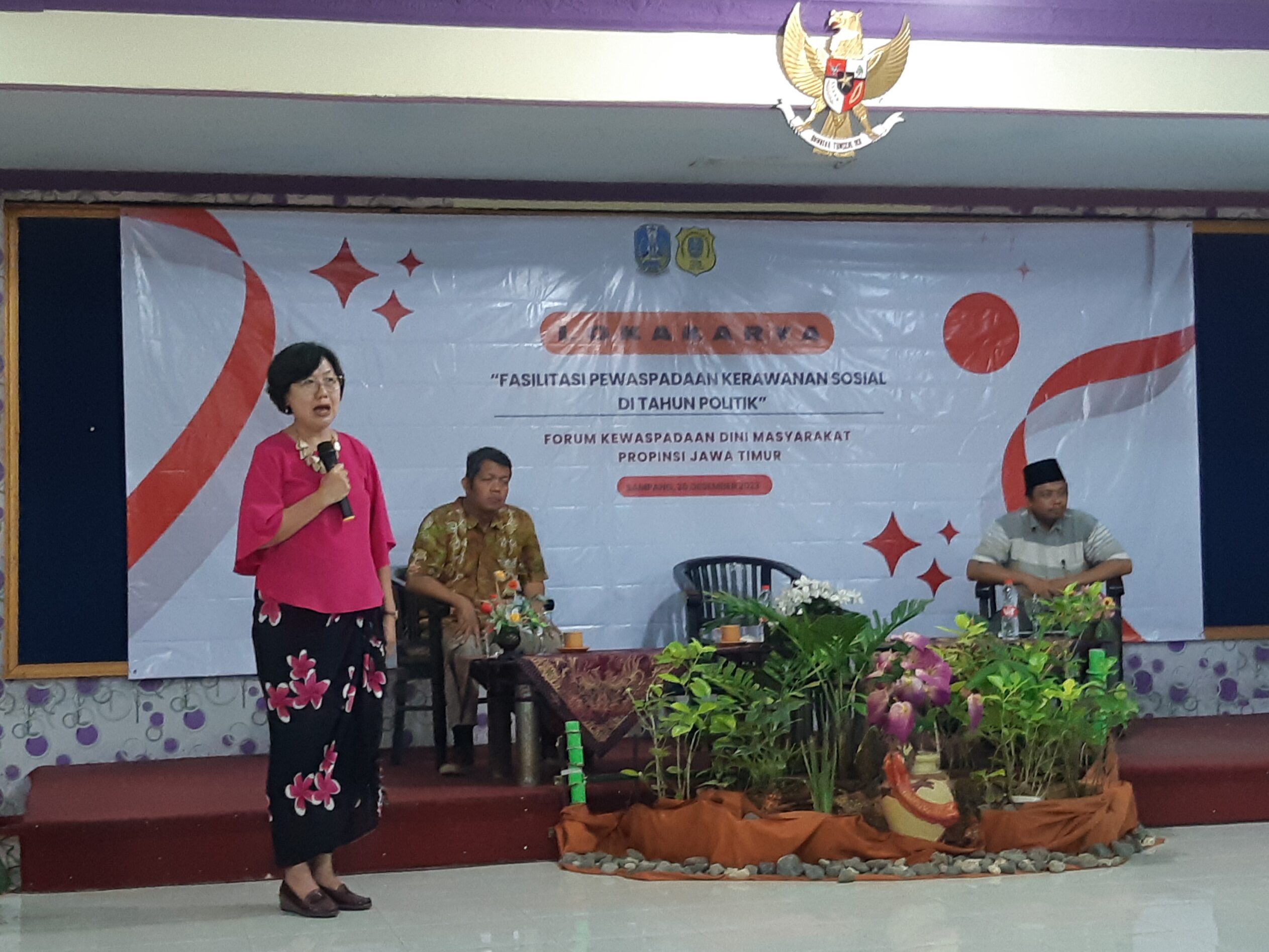 FKDM Jatim: Pengawasan Terhadap Pelaksanaan Pemilu Perlu Perhatian Khusus di Sampang