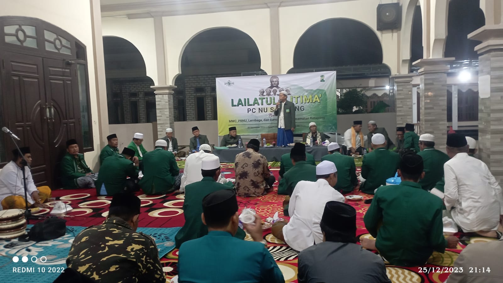 Ratusan Kader NU Pantura Hadiri Lailatul Ijtima PCNU Sampang