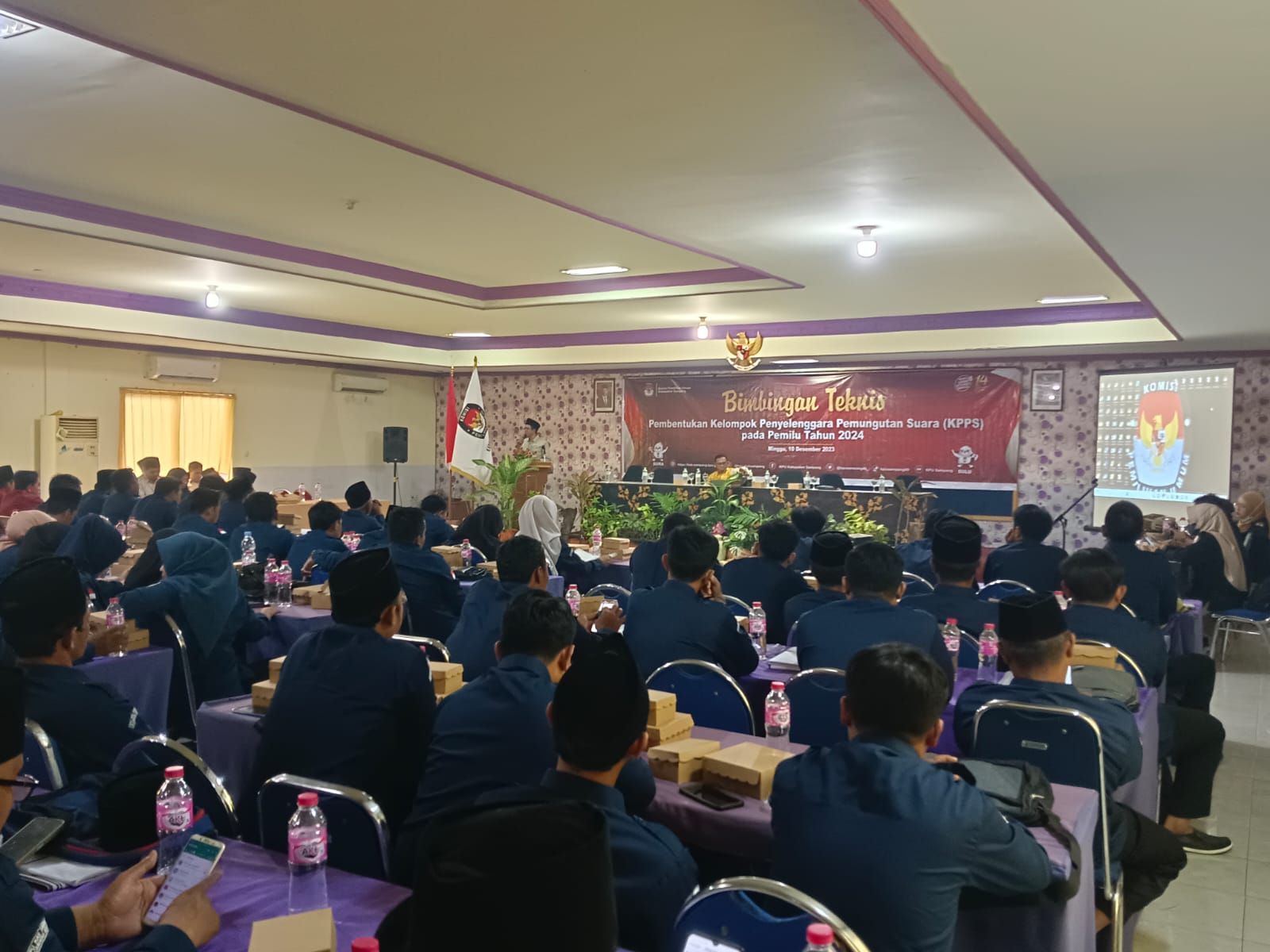 KPU Sampang Gelar Bimtek Pembentukan KPPS Pemilu 2024
