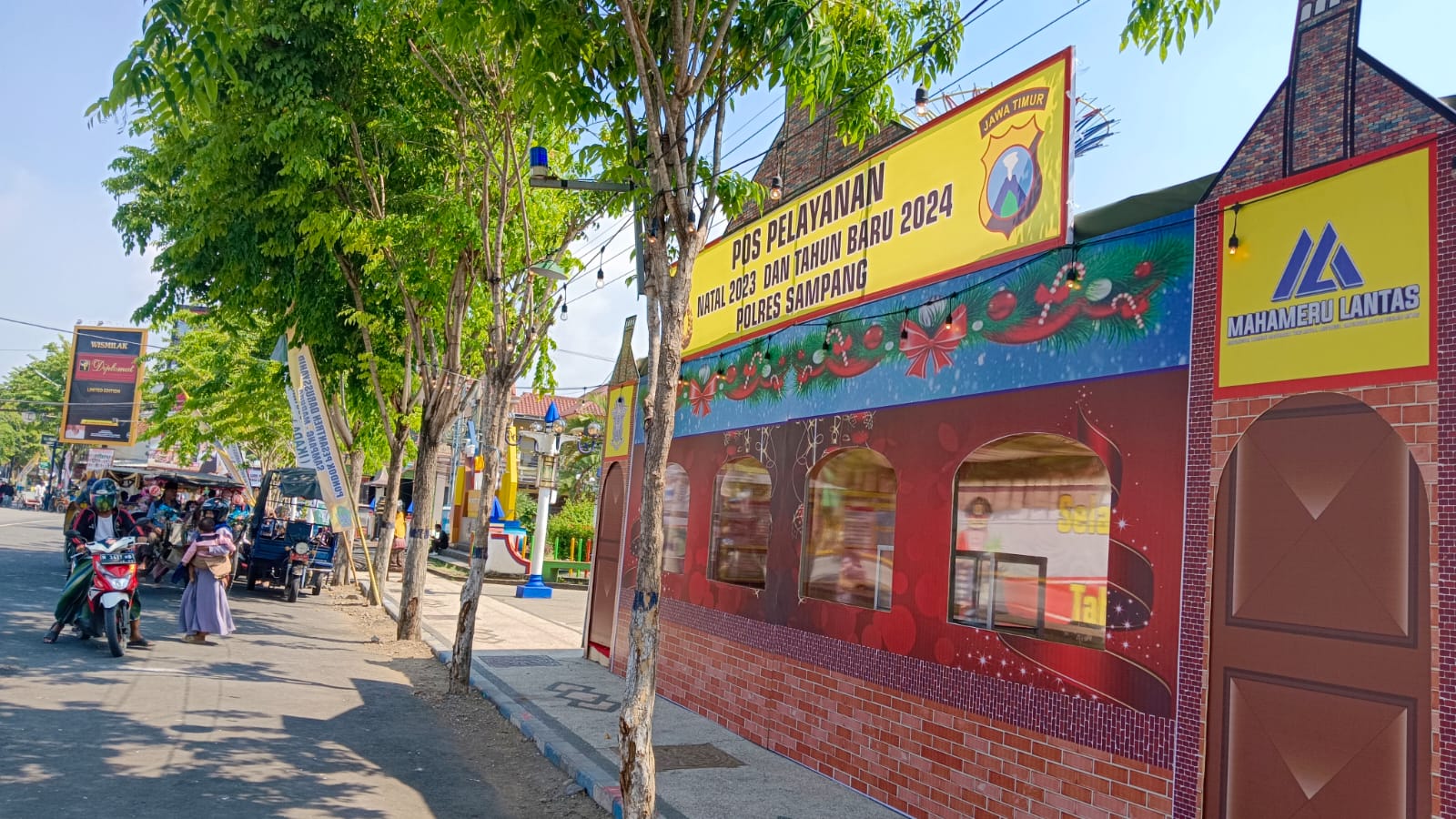 Jaga Kondusifitas NATARU, Pemkab Sampang Dirikan Pos Pantau