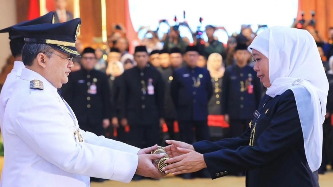 Gubernur Jatim Resmi Lantik Pj Bupati Sampang Rudi Arifiyanto