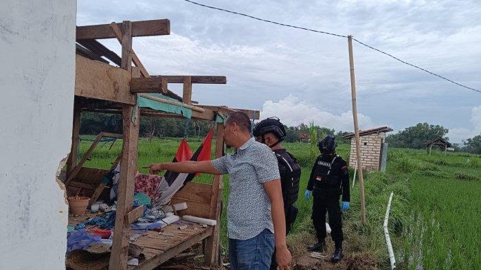 Tim Gegana Polda Jatim Selidiki Ledakan Rumah Kosong di Sumenep
