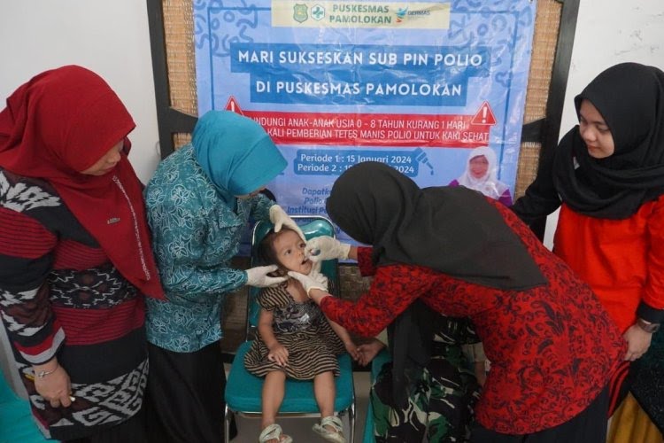 PIN Polio Belum Capai Target, 383 Anak di Sumenep Belum Divaksin