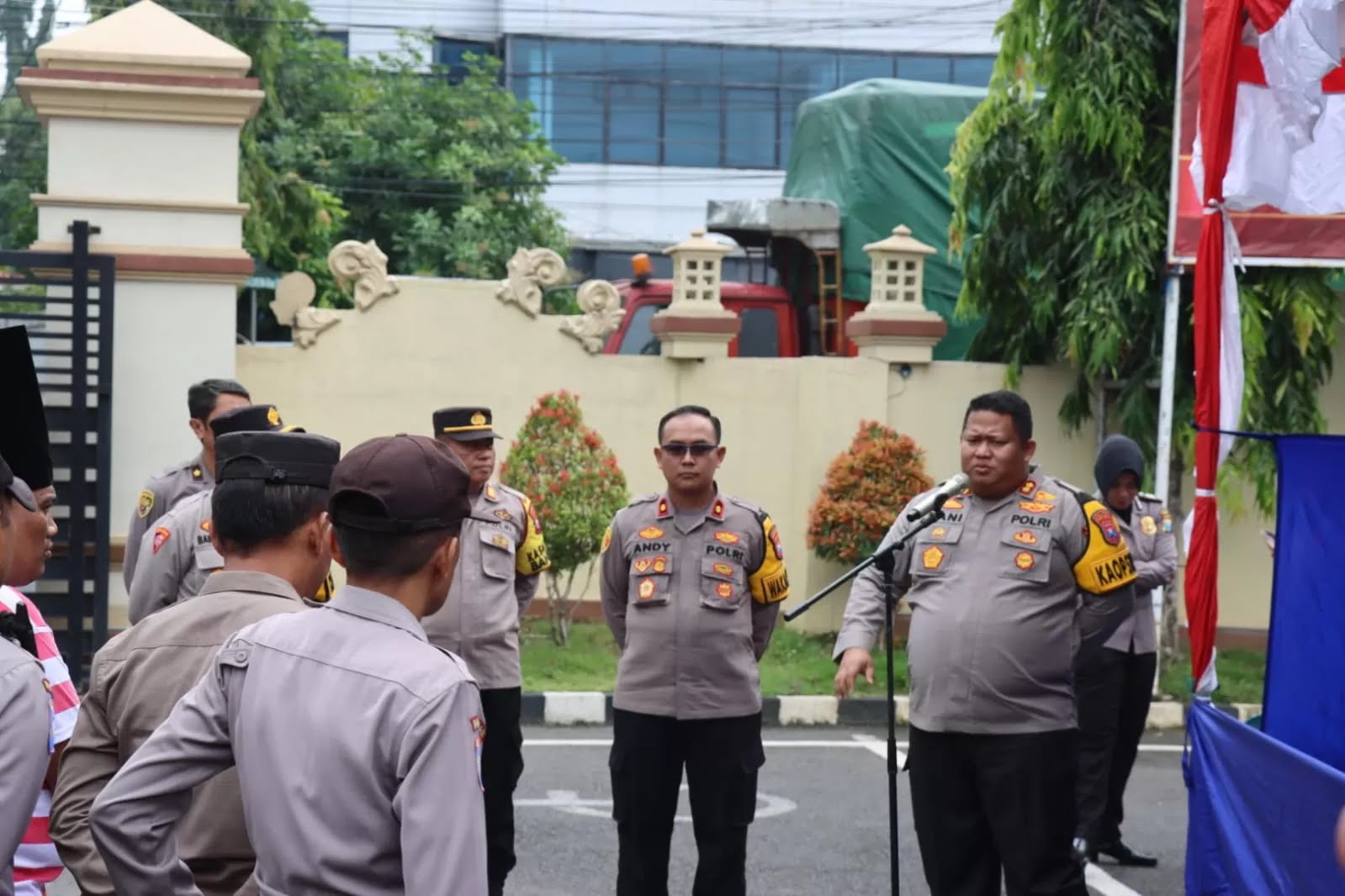 Perketat Pengamanan TPS, Polres Pamekasan Turunkan 551 Personel