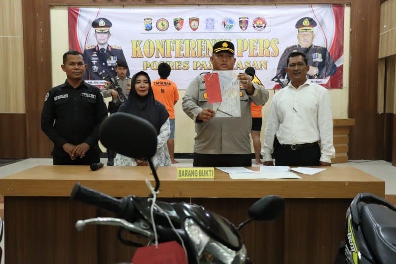 Curi 15 Motor, Pasutri di Pamekasan Ditangkap Polisi
