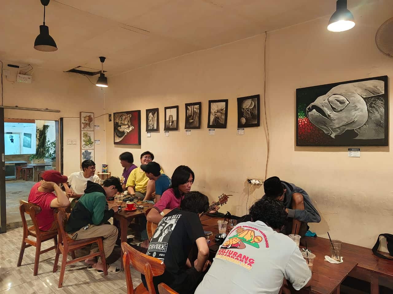Gelar PKL Dunapeh #3 di Rehat Coffee, Ini Tujuan Komunitas Perupa Sampang