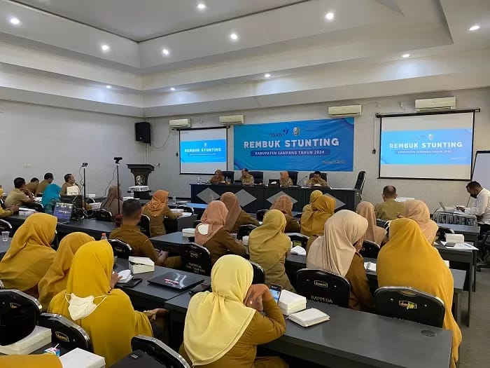 Rembuk Stunting, Pemkab Sampang: Tekan Angka Tanggung Jawab Bersama
