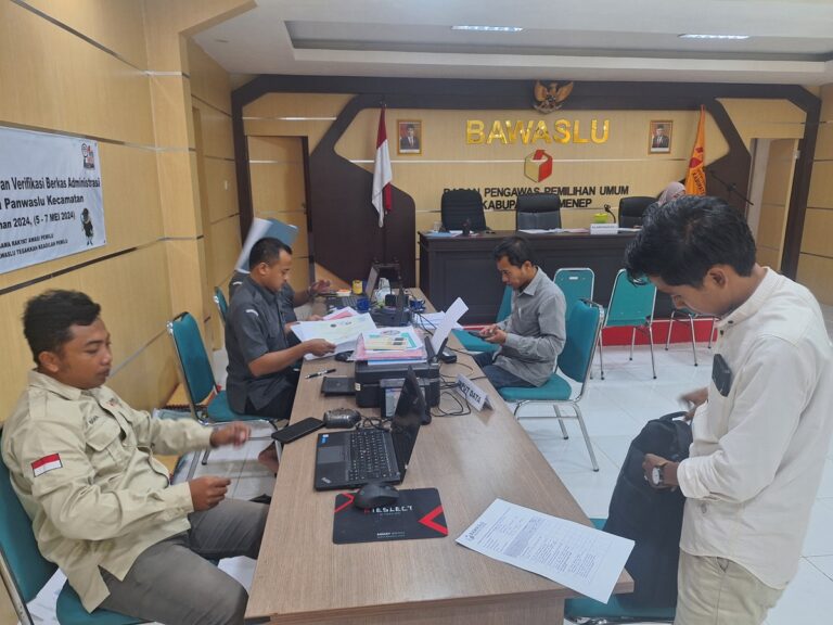 Kurang Dari Kebutuhan, Pendaftaran Panwascam Sumenep Berpotensi Diperpanjang