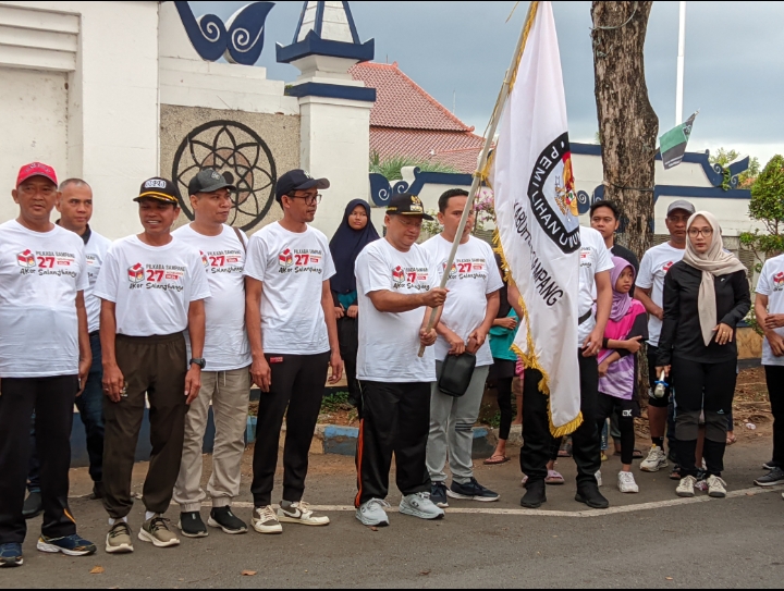 Meriahkan Peluncuran Pilkada Sampang 2024, KPU Gelar JJS dan Senam Sehat