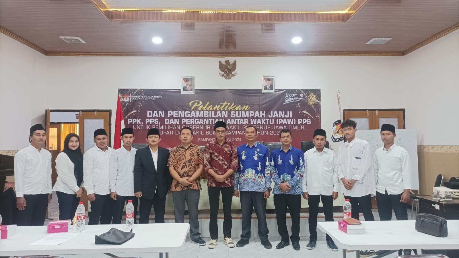 Lakukan PAW PPK dan PPS, Ini Pesan Ketua KPU Sampang