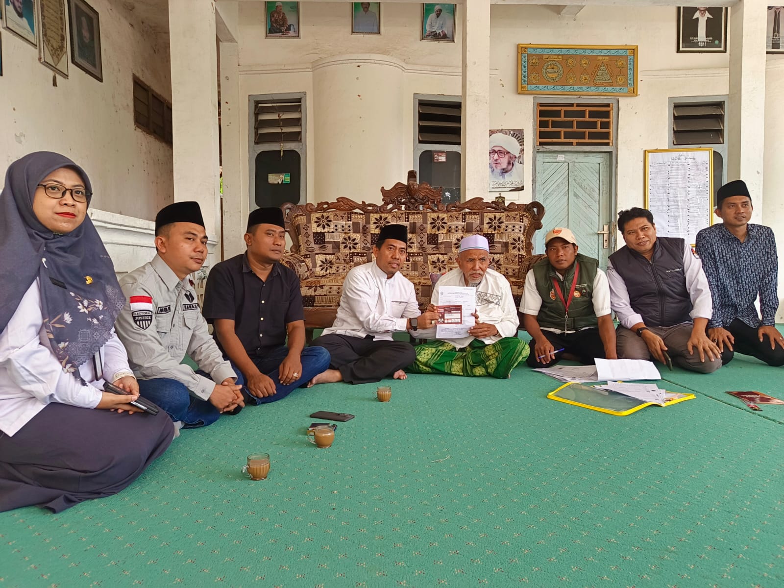 Pastikan Hak Pilih Warga, KPU Jatim Monitoring Coklit di Sampang