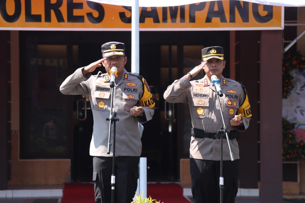Resmi, AKBP Hendro Sukmono Pimpin Polres Sampang