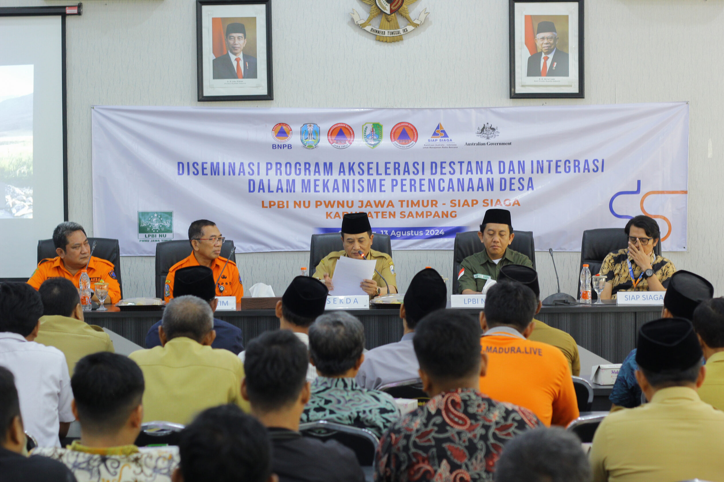 LPBI PWNU Jatim Gelar Diseminasi Program Akselerasi Destana di Sampang