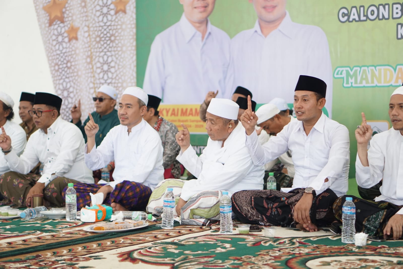 Sapa Warga Sokobanah, Paslon Mandat Akan Prioritaskan Peningkatan Infrastruktur dan SDM