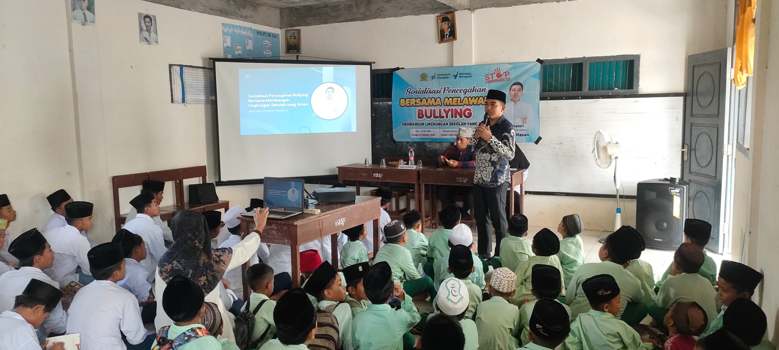 Sosialisasi Pencegahan Bullying di Sekolah, Ismail Hasan: Perlu Pencegahan Intensif