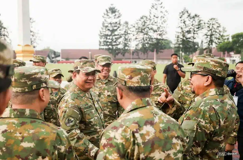 Buka Pembekalan Kabinet di Akmil, Prabowo: Kita Harus Bergerak Seirama