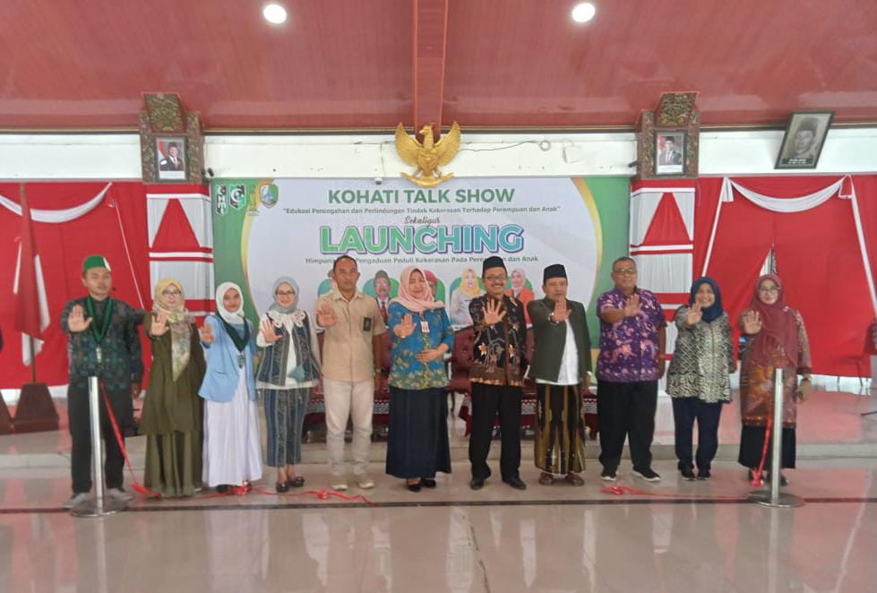 Kohati Sampang Launching Posko Pengaduan Kekerasan Perempuan dan Anak