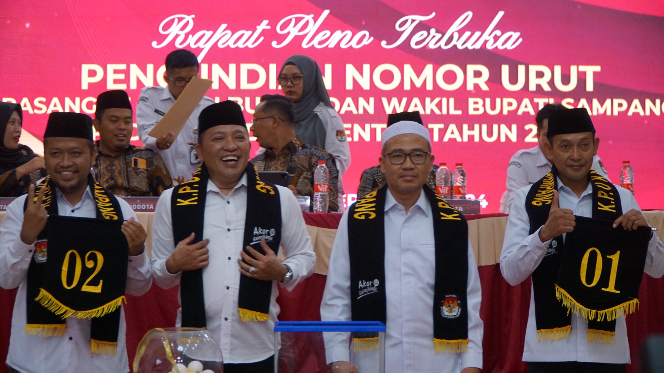 Debat Perdana Pilbup Sampang Digelar di Studio JTV Surabaya