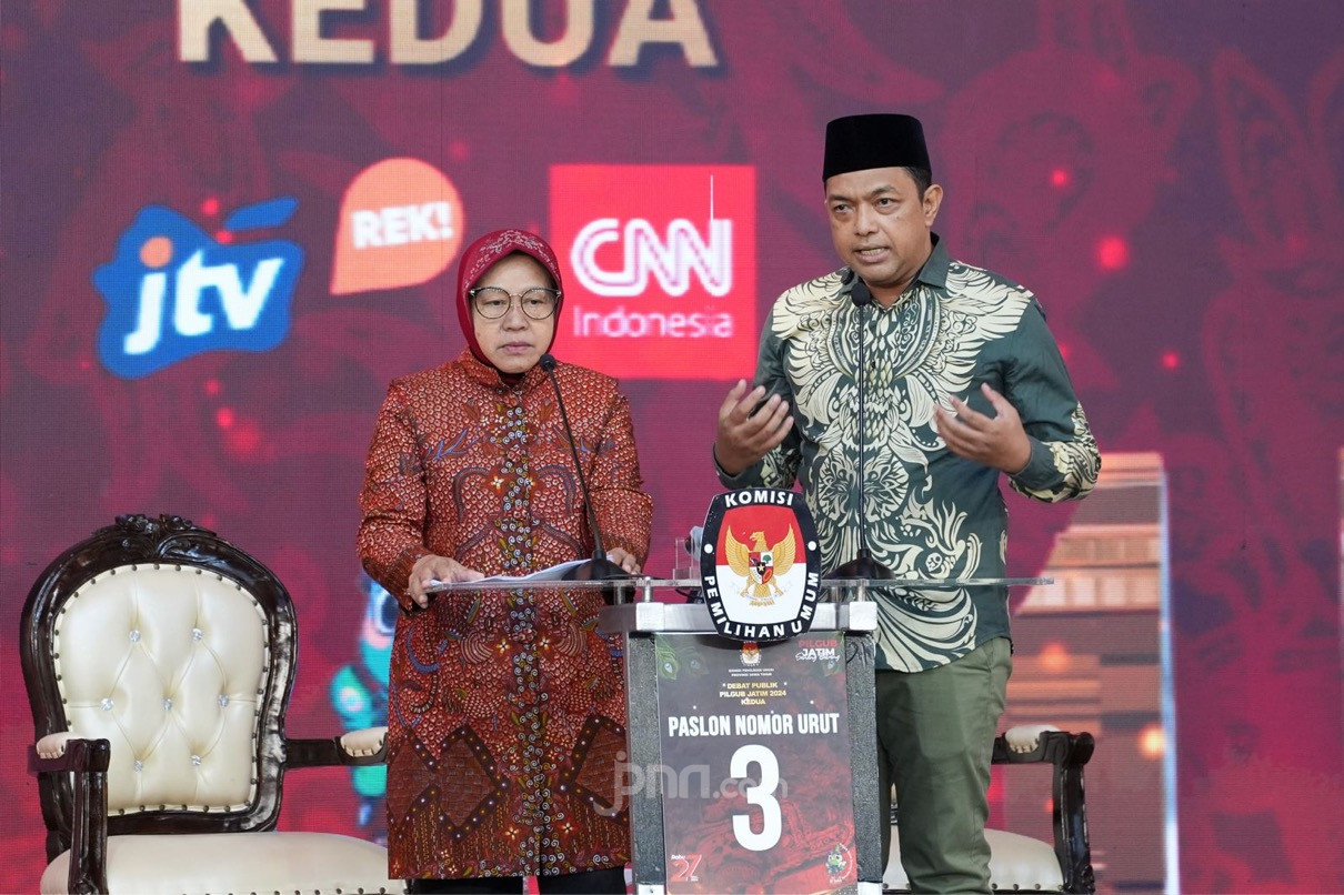 Debat Pilgub Jatim, Risma Janji ke Nelayan Akan Beri Insentif dan Tak Pungut PNBP