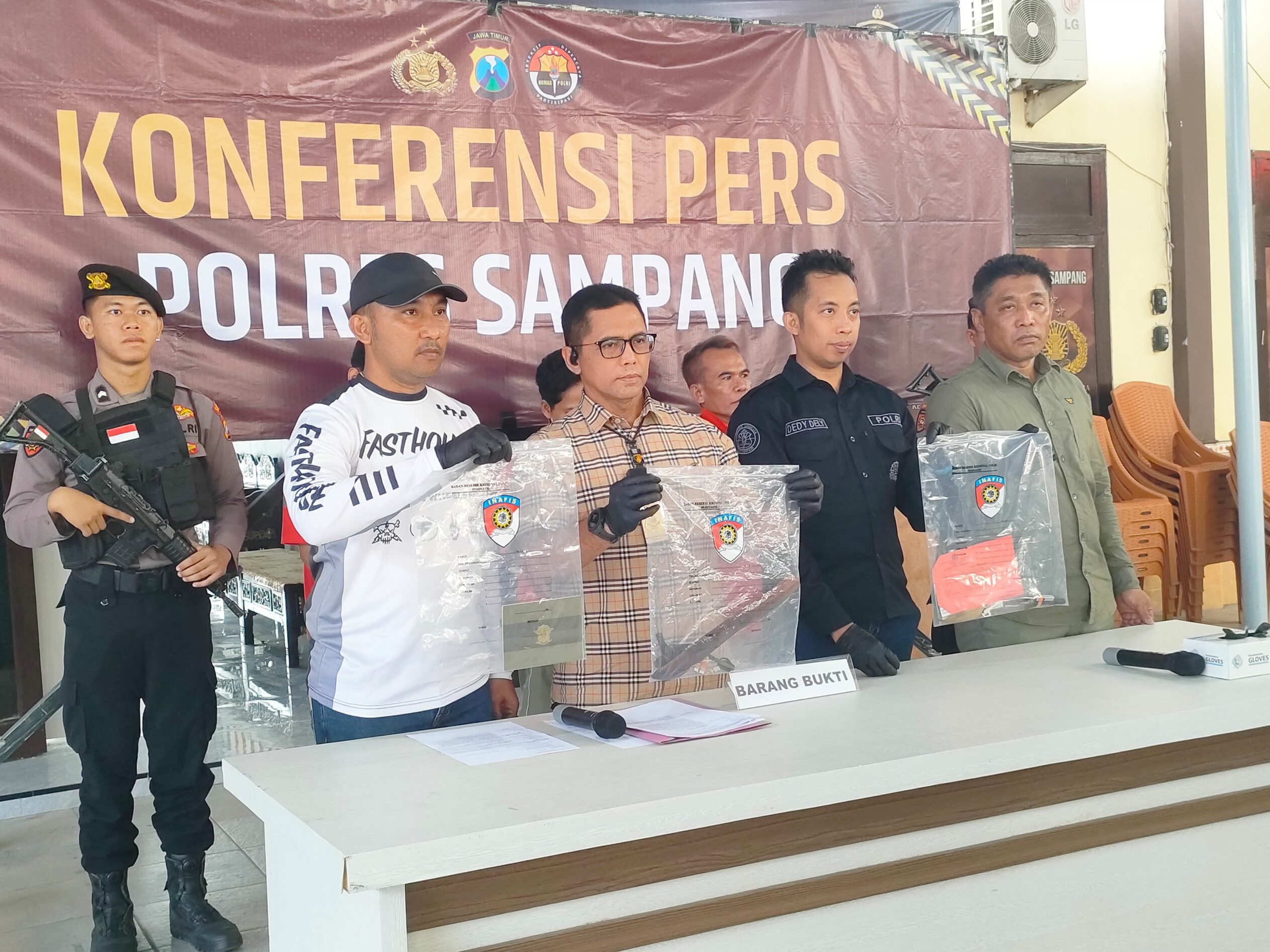 Spesialis Pencuri Mobil Berhasil Diringkus Satreskrim Polres Sampang