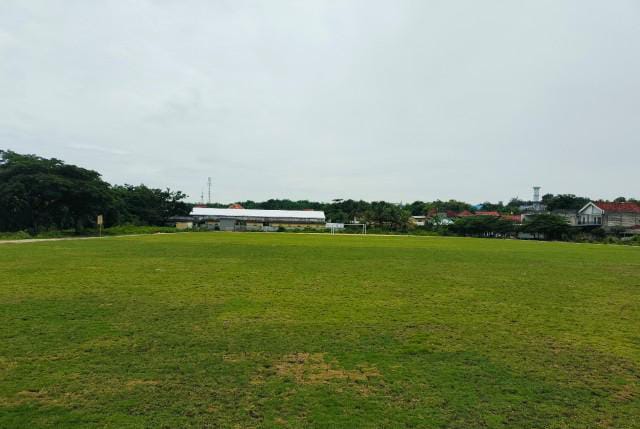 Lapangan Sepakbola SSC Selesai, Marnilem: 3 Bulan Lagi Sudah Bisa Dipakai
