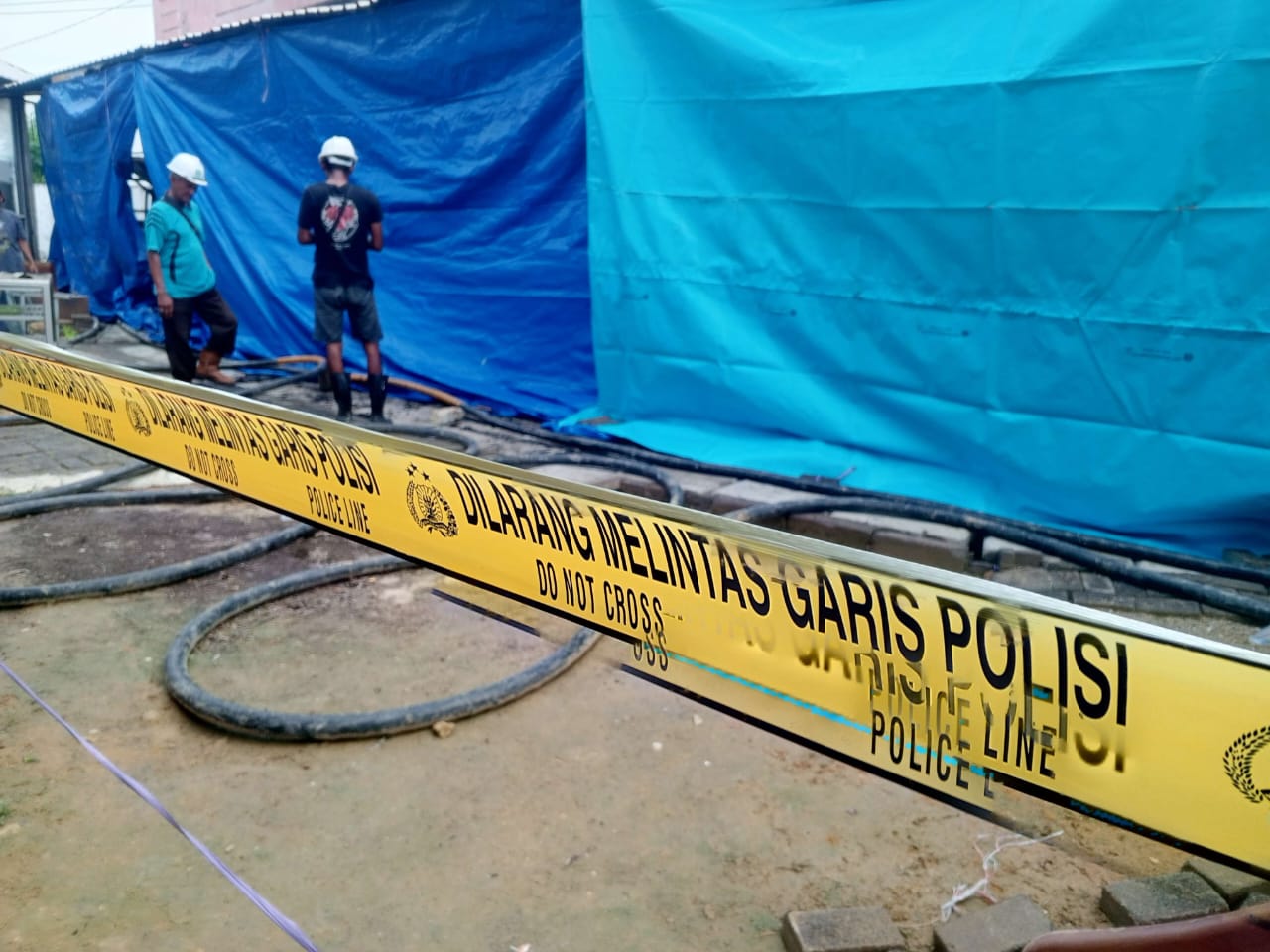 Kebakaran Kios, Begini Penjelasan RSUD Smart Pamekasan