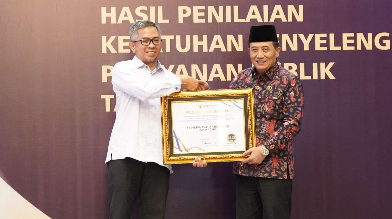 Sampang Raih Predikat Zona Hijau Kualitas Tertinggi