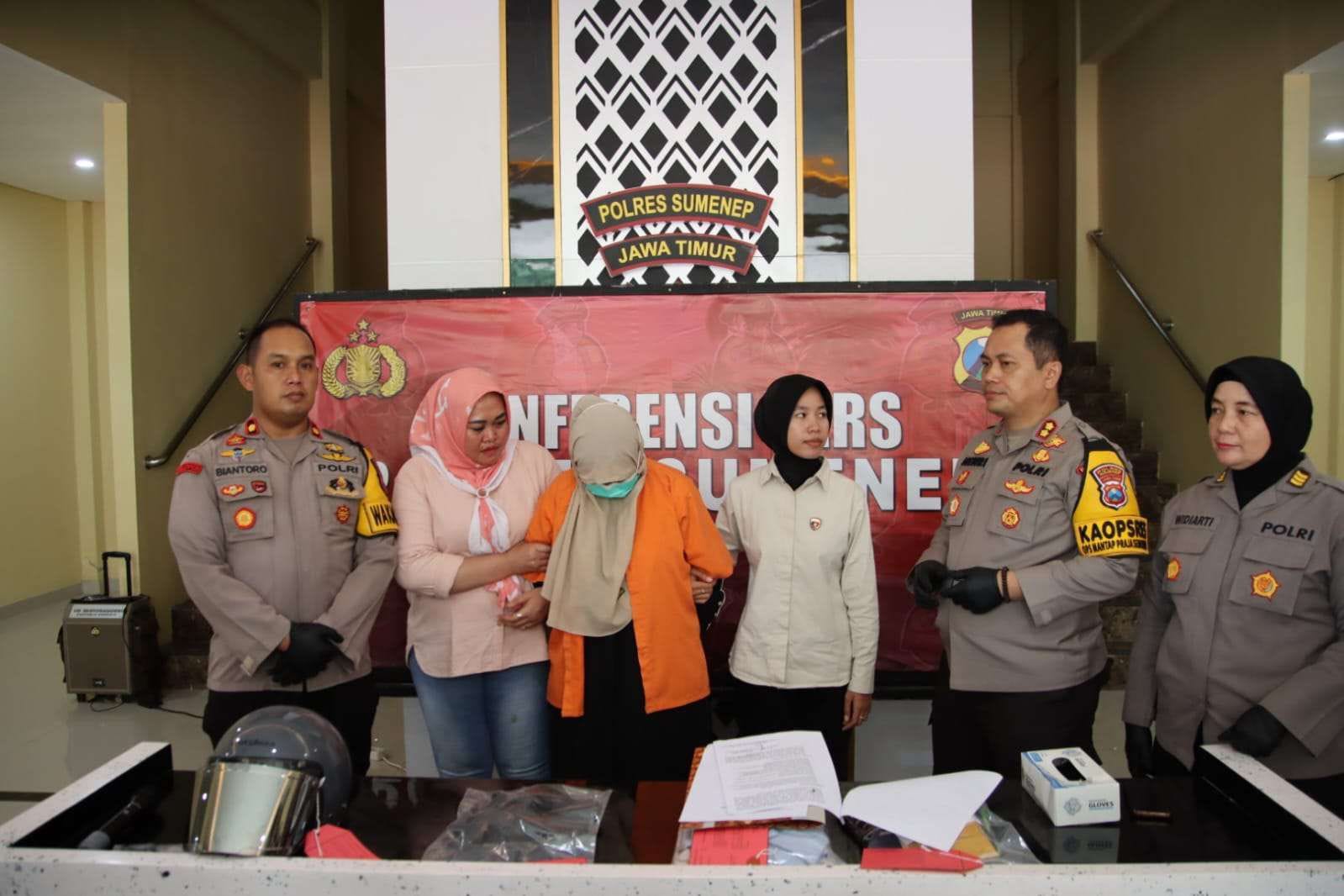 Polisi Tangkap Pelaku Pembuangan Bayi di Sumenep