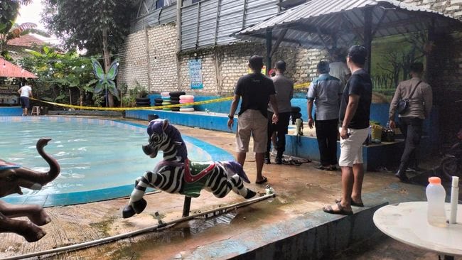 Bocah Meninggal Saat Mandi di Kolam Renang Wisata Taman Tectona