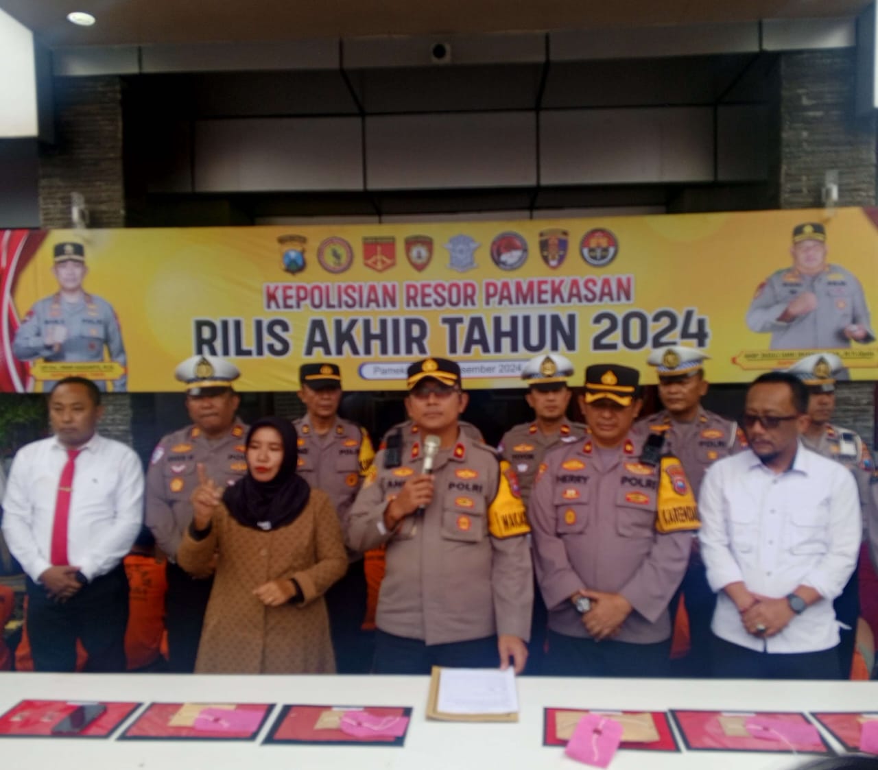 Tahun 2024, Polres Pamekasan Tangani 491 Kasus Kriminal